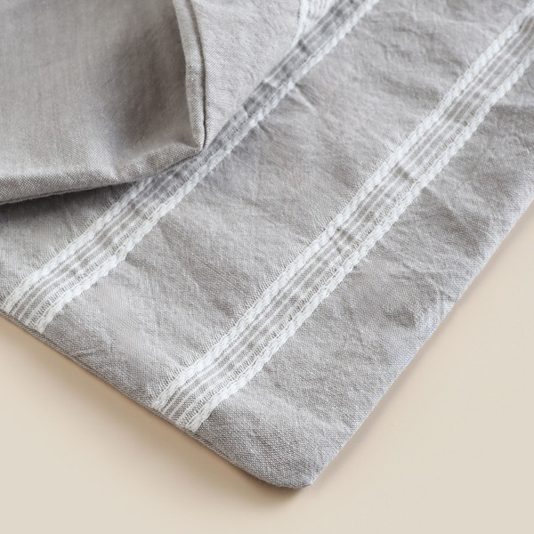 Изображение товара Комплект постельного белья Sima-Land Home Cotton lace / 10831075 (серый)