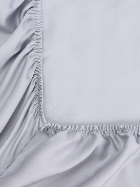 Изображение товара Простыня Sima-Land Home На резинке Modal / 10518627 (светло-серый)