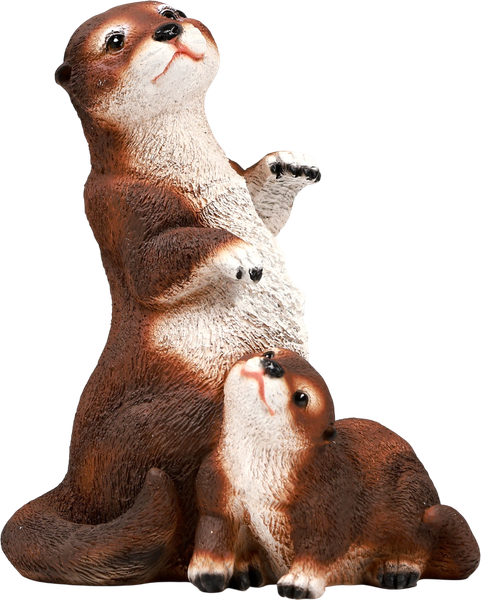 Изображение товара Фигурка для сада Хорошие сувениры Выдра с малышом / 5155108