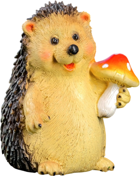 Изображение товара Фигурка для сада Хорошие сувениры Ежик с мухомором / 7751162