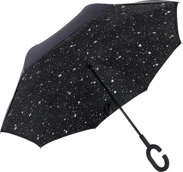 Изображение товара Зонт-трость Wahoo Небо внутри YF7396 (черный)