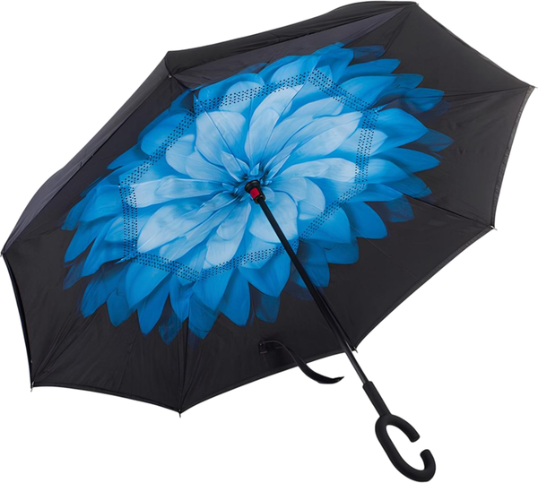 Изображение товара Зонт-трость Wahoo Небесный цветок YF7396 (синий)