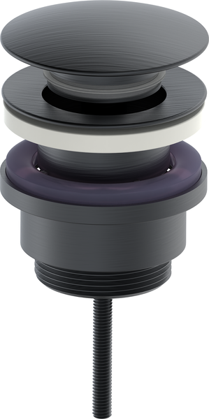 Изображение товара Донный клапан Oliveeka OL-SS07-BGM (матовый оружейный металл)