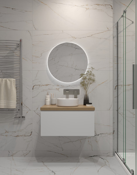 Изображение товара Тумба с умывальником ЗОВ Кито / K70LW0MWMC-HPL38T9514A (туя)