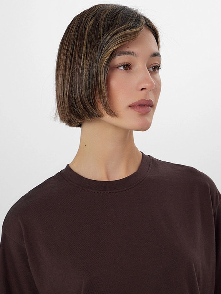 Изображение товара Футболка Mark Formelle 112678-2 (р.164/170-96-102, коричневый)