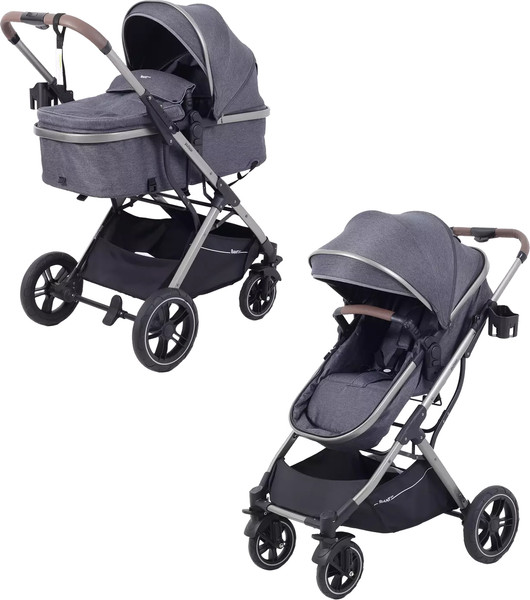 Изображение товара Детская универсальная коляска Rant Basic Pulsar 2 в 1 / RA160 (графит)