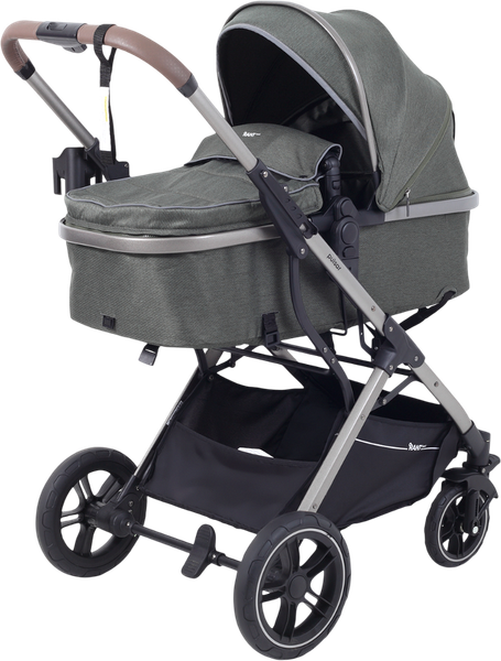 Изображение товара Детская универсальная коляска Rant Basic Pulsar 2 в 1 / RA160 (оливковый)