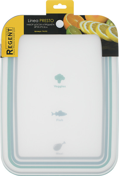 Изображение товара Набор разделочных досок Regent Inox Linea Presto / 74-213