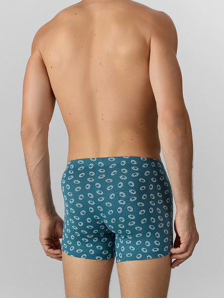 Изображение товара Трусы мужские Mark Formelle 411220 (р.82-92, мячики на зелено-голубом)