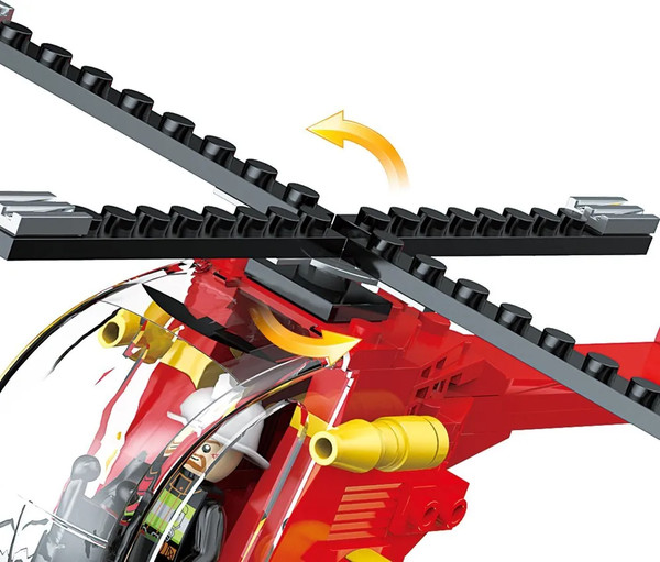 Изображение товара Конструктор LANSI Пожарная часть / 182325