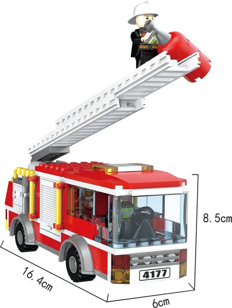 Изображение товара Конструктор LANSI Пожарная часть / 182325