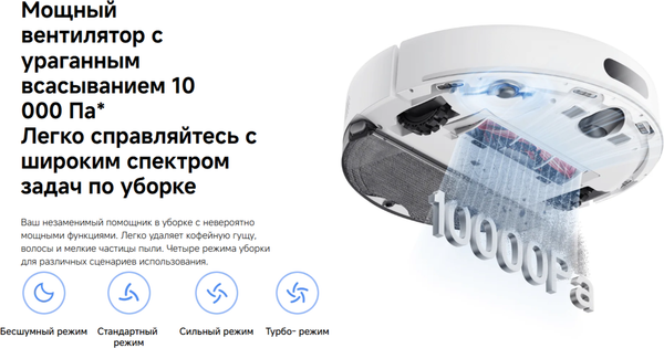 Изображение товара Робот-пылесос Xiaomi Robot Vacuum S40 EU / BHR084AEU