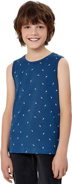 Изображение товара Майка детская Mark Formelle 423344 (р.140-68, молнии на синем)