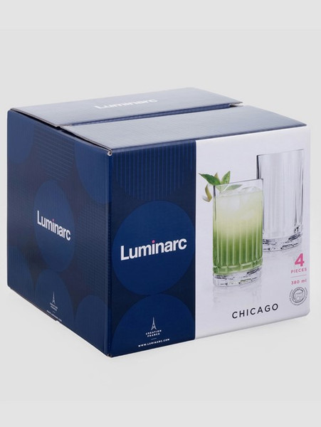 Изображение товара Набор стаканов Luminarc Чикаго O0600 / 110534