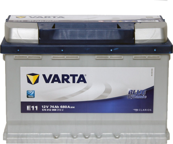 Изображение товара Автомобильный аккумулятор Varta Blue E11 74R 680A