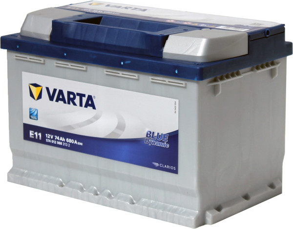 Изображение товара Автомобильный аккумулятор Varta Blue E11 74R 680A