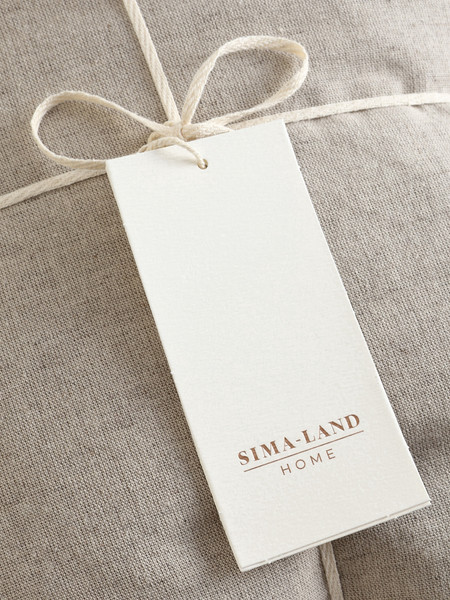 Изображение товара Простыня Sima-Land Home Linen collection на резинке / 10857013 (бежевый)