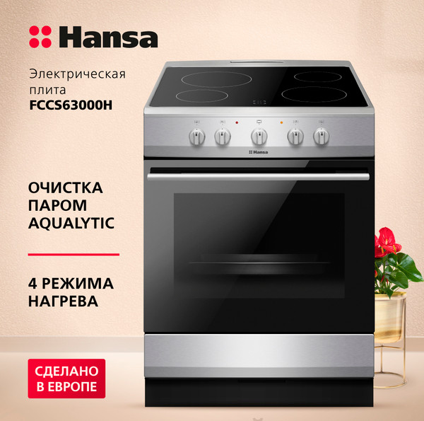 Изображение товара Плита электрическая Hansa FCCS63000H