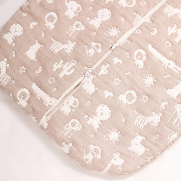 Изображение товара Спальный конверт Perina Soft Cotton / СПП-01.4 (зверюшки песочные)