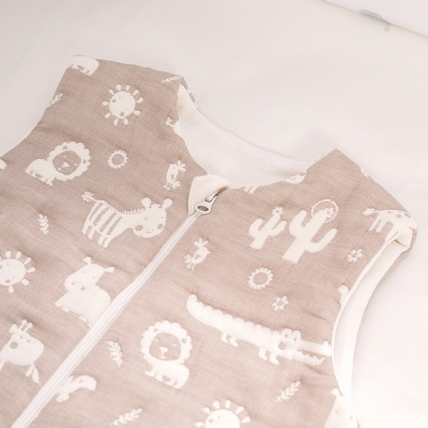 Изображение товара Спальный конверт Perina Soft Cotton / СПП-01.4 (зверюшки песочные)