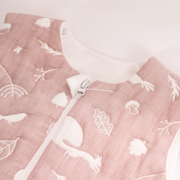Изображение товара Спальный конверт Perina Soft Cotton / СПП-01.5  (форест розовый)