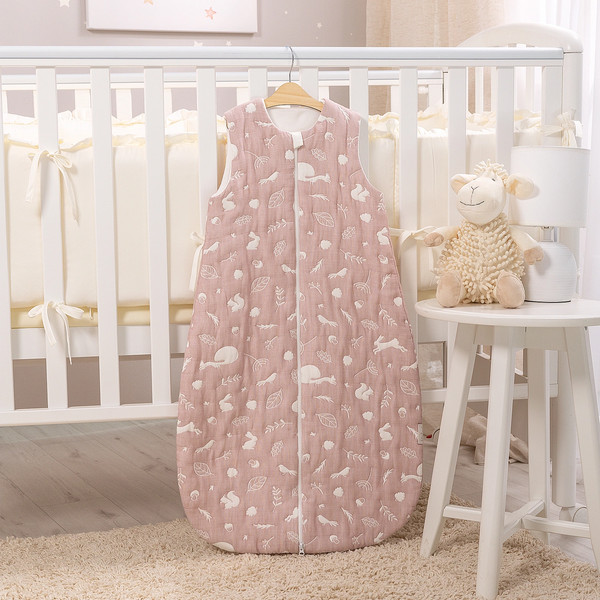 Изображение товара Спальный конверт Perina Soft Cotton / СПП-01.5  (форест розовый)