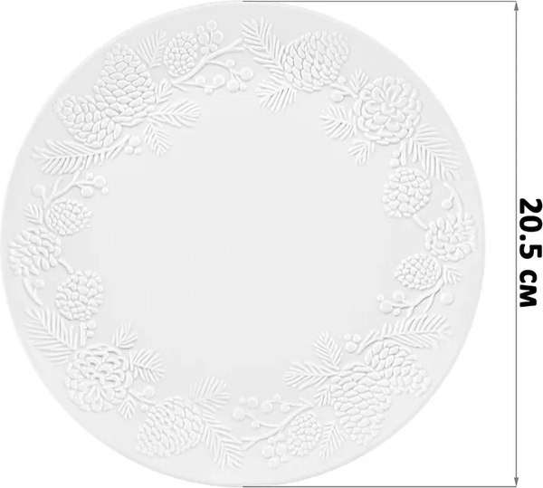 Изображение товара Набор тарелок Elan Gallery Шишки 950414