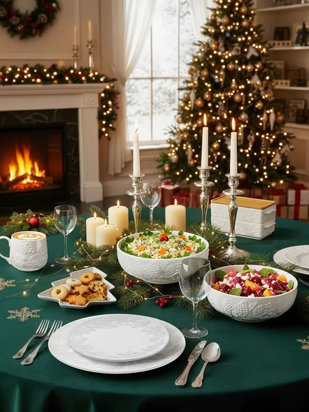 Изображение товара Набор тарелок Elan Gallery Шишки 950414