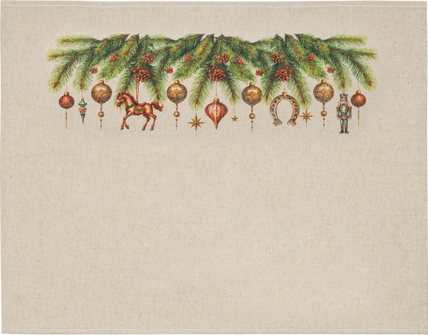 Изображение товара Набор полотенец Pole Kvetak (Беларускі лён) 45x60 22С145-ШР (59 Ожидание праздника-3 1)