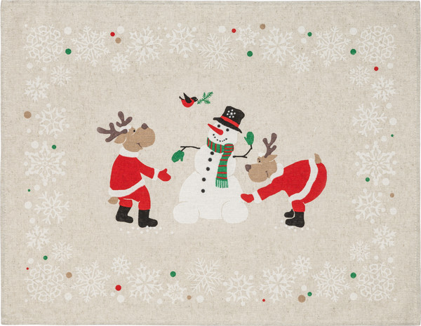 Изображение товара Набор полотенец Pole Kvetak (Беларускі лён) 46x60 24С27-ШР (49 Олени-3 1)