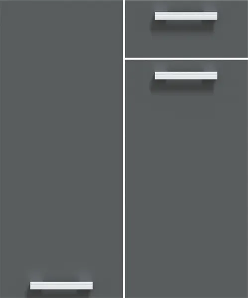 Изображение товара Кухонный гарнитур Interline Мила Лайт 3.1-ПМ3  (вудлайн кремовый/дуб золотой/травертин серый)