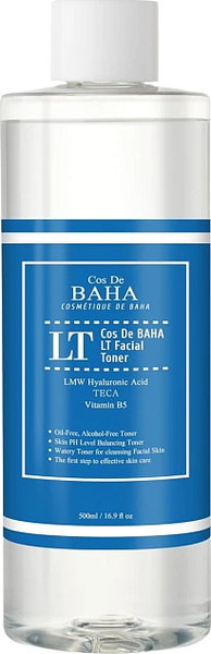 Изображение товара Тонер для лица Cos de Baha LT Facial Toner с низкомолекулярной гиалуроновой кислотой (500мл)