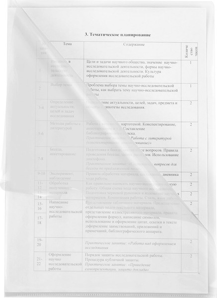 Изображение товара Папка-уголок Brauberg Universal / 273044 (прозрачный)