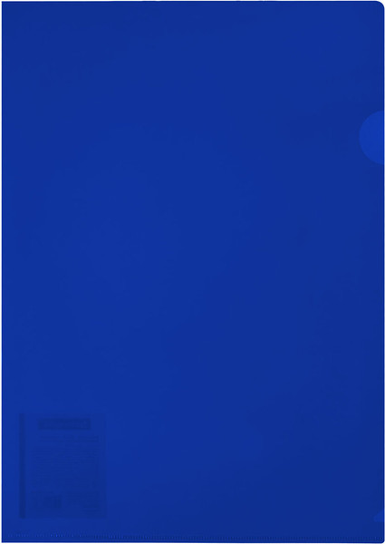 Изображение товара Папка-уголок Brauberg Universal / 273055 (синий)