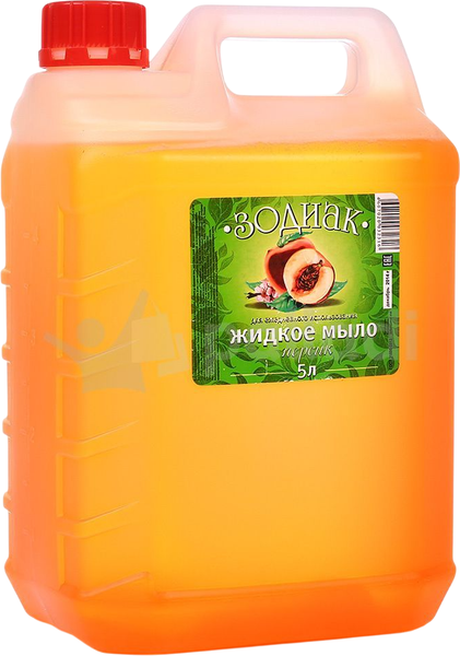 Изображение товара Мыло жидкое ЗОДИАК Персик (5л)