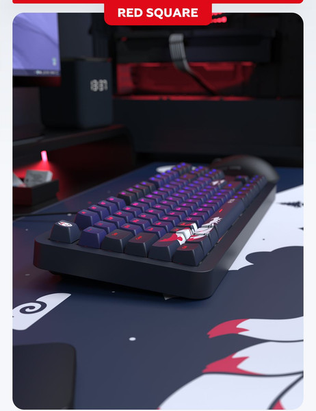 Изображение товара Клавиатура Red Square Alumix TKL Classic Kitsune RSQ-20051 (черный)