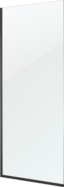 Изображение товара Стеклянная шторка для ванны Saniteco SNT-22 Black (140x60)