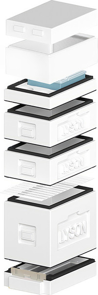 Изображение товара Улей Lyson Дадан На 6 Рамок / WDD02 (неокрашенный)