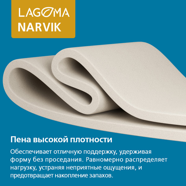 Изображение товара Матрас LAGOMA Narvik 80x200x22