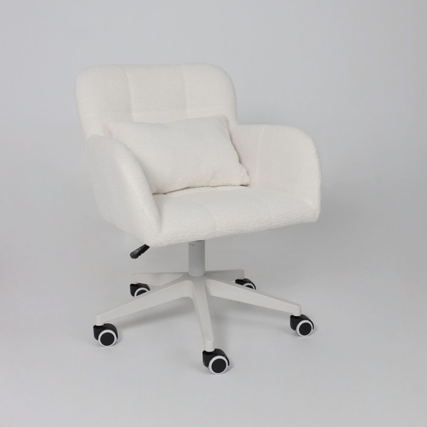 Изображение товара Кресло офисное AksHome Musa (букле/белый)