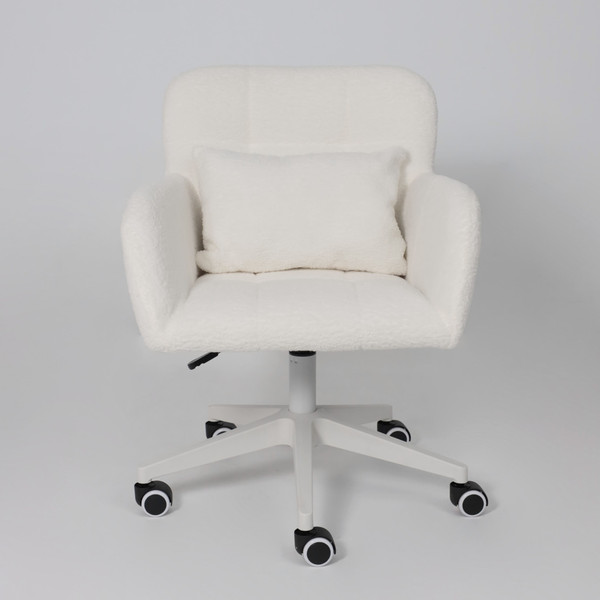 Изображение товара Кресло офисное AksHome Musa (букле/белый)