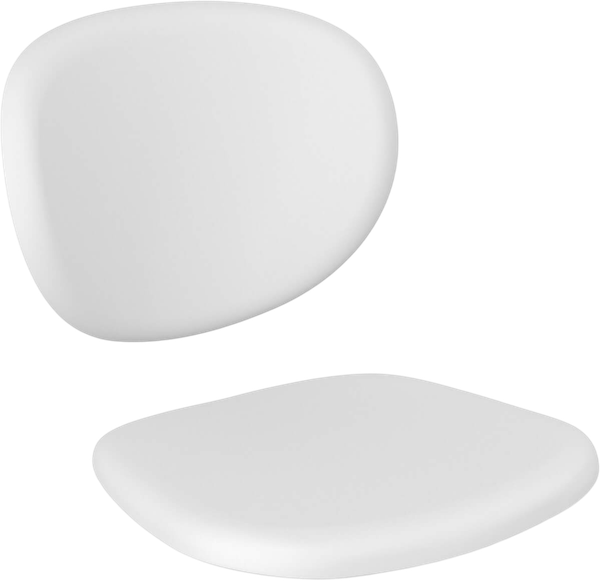 Изображение товара Сиденье и спинка для стула Sheffilton SHT-SB180/ST180 (белый)