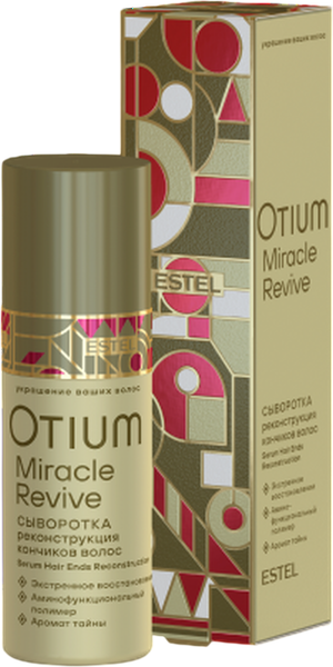 Изображение товара Сыворотка для волос Estel Otium Miracle Revive реконструкция кончиков волос (50мл)