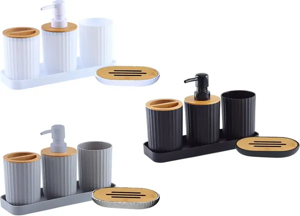 Изображение товара Набор аксессуаров для ванной Saniteco JH031