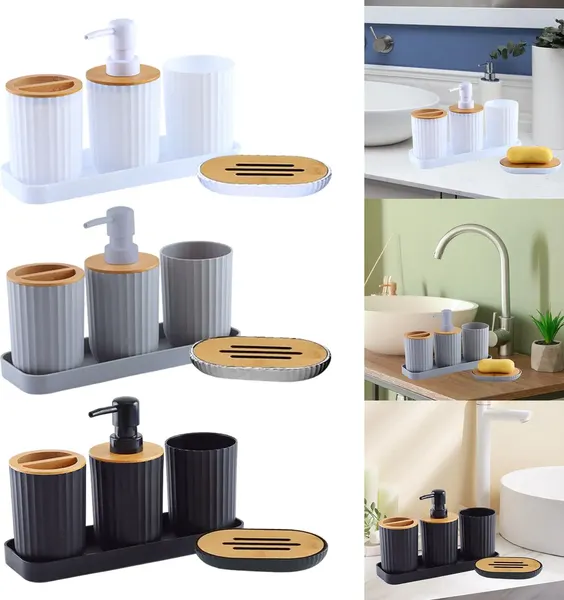 Изображение товара Набор аксессуаров для ванной Saniteco JH031