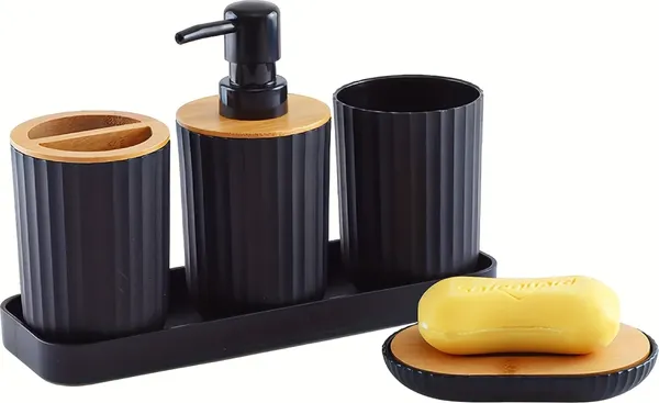 Изображение товара Набор аксессуаров для ванной Saniteco JH031