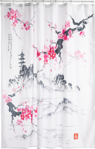 Изображение товара Шторка-занавеска для ванны Saniteco 6499004407A