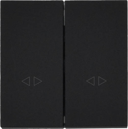 Изображение товара Выключатель Lezard Zima 704-4288-107TW (черный)