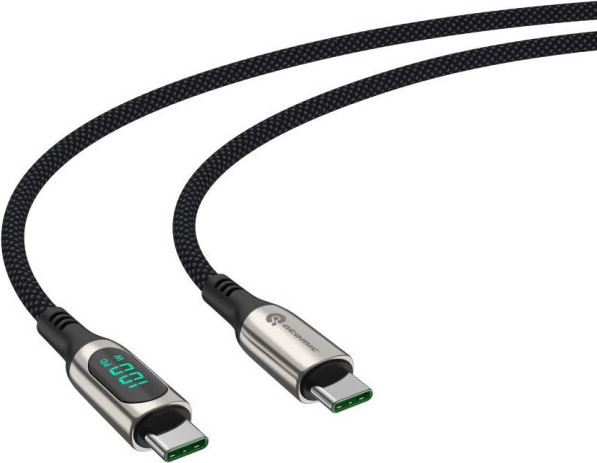 Изображение товара Кабель Atomic Wow100 Usb-C - Usb-C Pd 100w 30.392 (1.5м, серебристый)