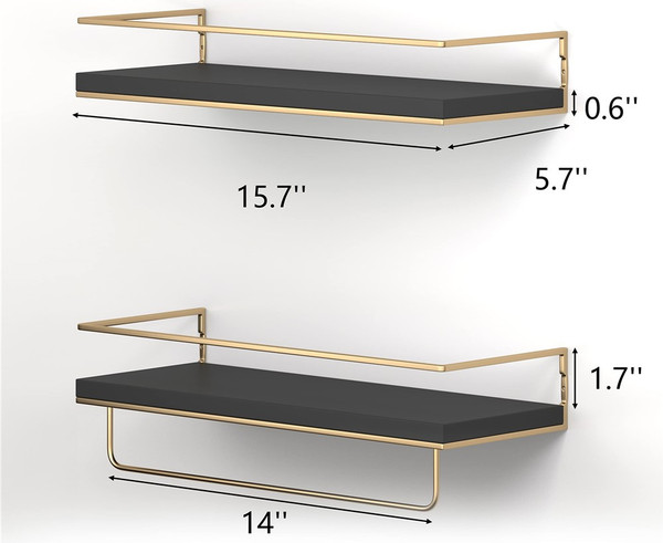 Изображение товара Комплект полок для ванной Saniteco 6407001393D